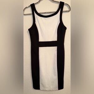 Forever 21 Black & White Bodycon dress